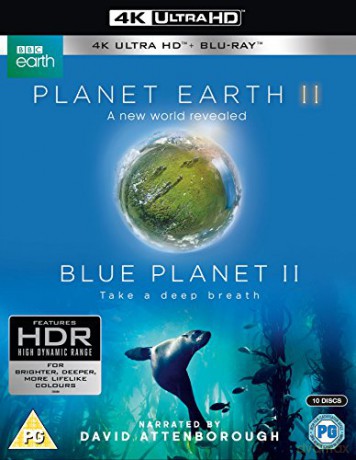 Planet Earth II & Blue Planet II (Planeta Ziemia II / Blękitna Planeta II) (BBC) (Planeta Ziemia II / Blue Planet II) [5xBlu-Ray 4K]+[5xBlu-Ray]