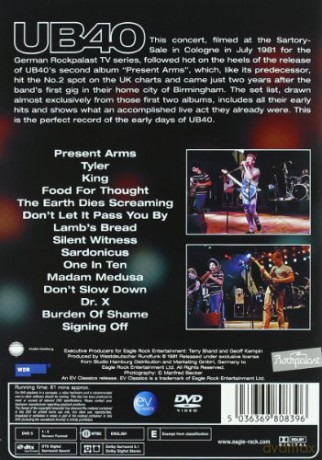 Ub40: Food For Thought [DVD]