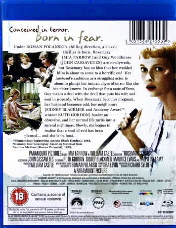 Rosemary's Baby (Dziecko Rosemary) [Blu-Ray]