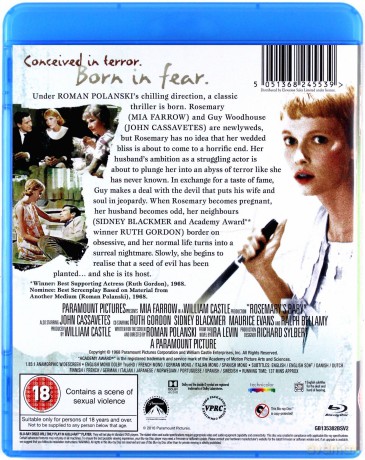 Rosemary's Baby (Dziecko Rosemary) [Blu-Ray]