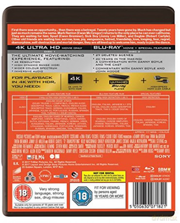 T2 Trainspotting [Blu-Ray 4K]+[Blu-Ray]