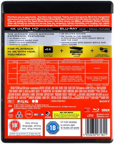 T2 Trainspotting [Blu-Ray 4K]+[Blu-Ray]