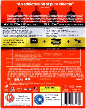 T2 Trainspotting [Blu-Ray 4K]+[Blu-Ray]