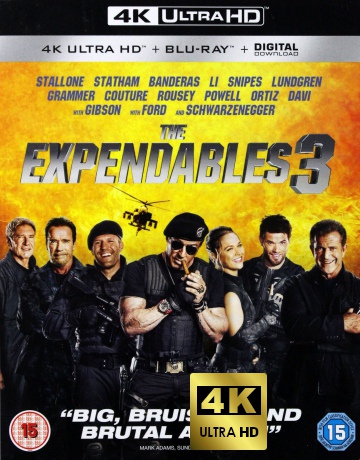 The Expendables 3 (Niezniszczalni 3) [Blu-Ray 4K]+[Blu-Ray]
