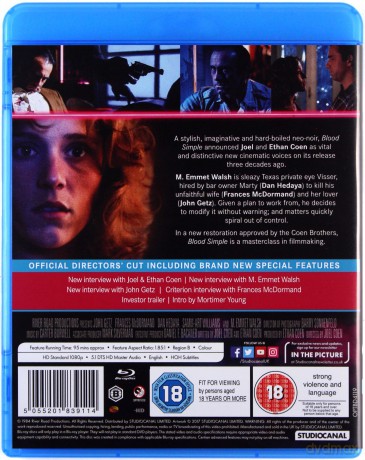 Blood Simple (Śmiertelnie proste) [Blu-Ray]
