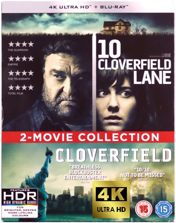 Cloverfield / 10 Cloverfield Lane (Projekt: Monster / Cloverfield Lane 10) [2xBlu-Ray 4K]+[2xBlu-Ray]