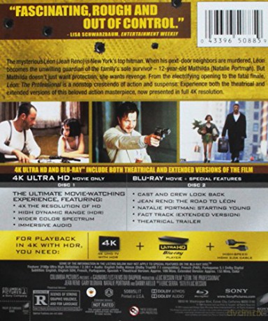Leon The Professionnal (Leon Zawodowiec) [Blu-Ray 4K]+[Blu-Ray]