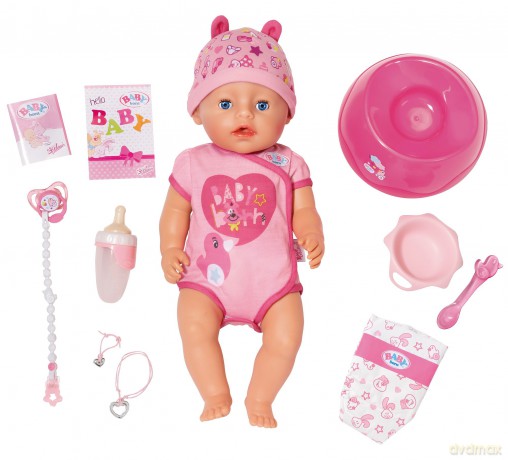 Baby Born, Soft Touch, lalka interaktywna, 43 cm Bobas