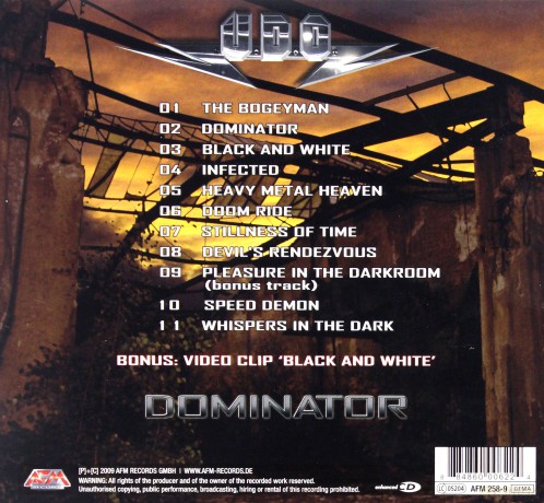U.D.O.: Dominator Limited Edition (digipack) [CD]