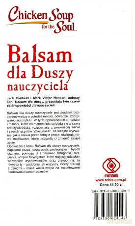 Balsam dla duszy nauczyciela - Jack Canfield, Mark Victor Hansen [KSIĄŻKA]
