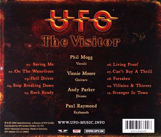 Ufo: The Visitor [CD]