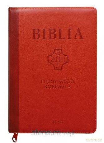 Biblia pierwszego Kościoła z paginatorami ceglasta - ks. Remigiusz Popowski [KSIĄŻKA]