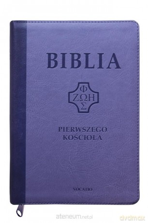 Biblia pierwszego Kościoła z paginatorami fiolet - ks. Remigiusz Popowski [KSIĄŻKA]