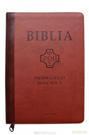 Biblia pierwszego Kościoła z paginatorami kasztan - ks. Remigiusz Popowski [KSIĄŻKA]