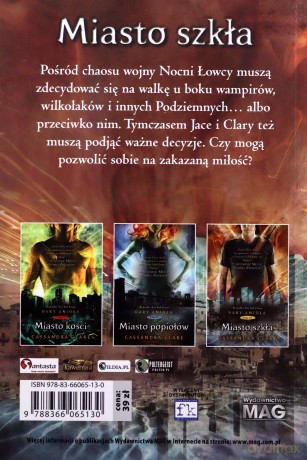 Dary Anioła (Tom 3) Miasto szkła - Clare Cassandra [KSIĄŻKA]