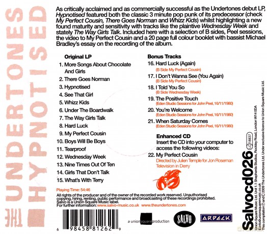 The Undertones: Hypnotised [2CD]