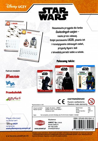 Disney Uczy. Star Wars. Ćwiczymy cyfry [KSIĄŻKA]