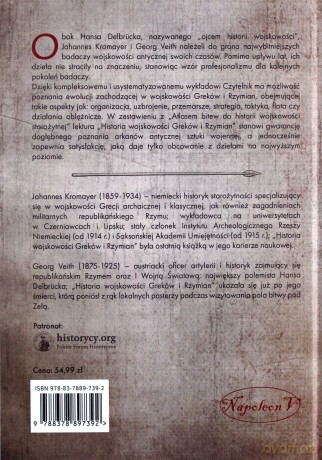 Historia wojskowości Greków i Rzymian cz. III - Johannes Kromayer, Georg Veith [KSIĄŻKA]
