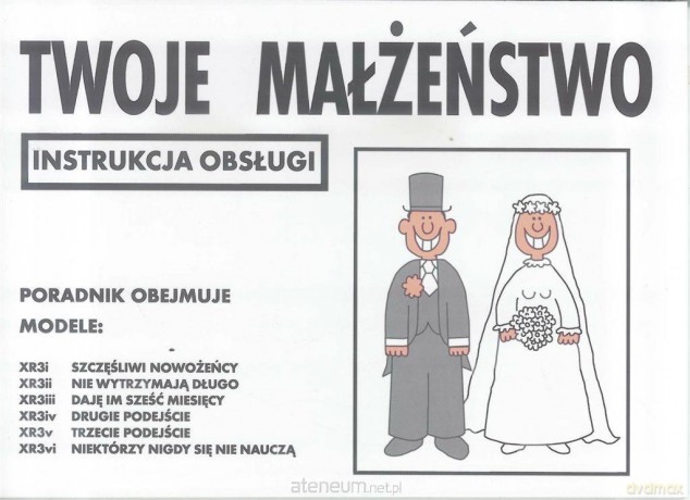 Instrukcja obsługi - Twoje małżeństwo - Martin Baxendale [KSIĄŻKA]