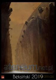 Kalendarz 2019 - Beksiński wzór 4 A3 [KALENDARZ]