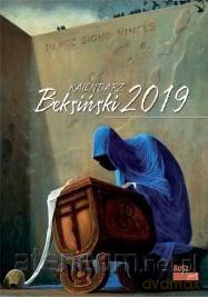 Kalendarz 2019 - Beksiński wzór 6 A3 [KALENDARZ]