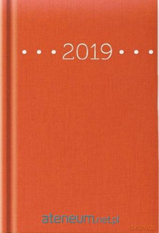 Kalendarz 2019 B6 Caribe pomarańczowy [KALENDARZ]