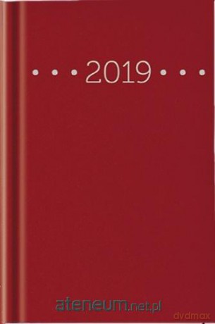 Kalendarz 2019 B6 Caribe rubinowy [KALENDARZ]