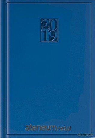 Kalendarz 2019 B6 Print niebieski [KALENDARZ]