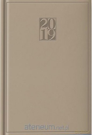 Kalendarz 2019 B6 print szary [KALENDARZ]
