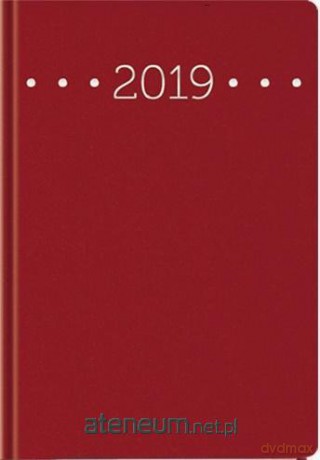Kalendarz 2019 B7 Caribe rubinowy [KALENDARZ]