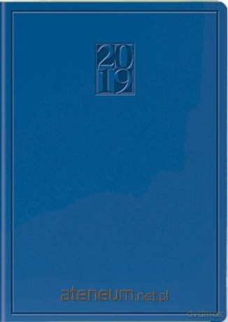Kalendarz 2019 B7 Print niebieski [KALENDARZ]