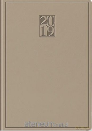 Kalendarz 2019 B7 Print szary [KALENDARZ]