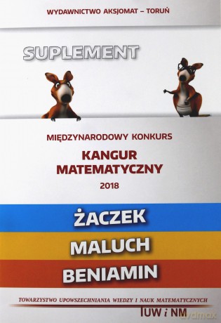 Matematyka z wesołym kangurem - Suplement 2018- Żaczek [KSIĄŻKA]