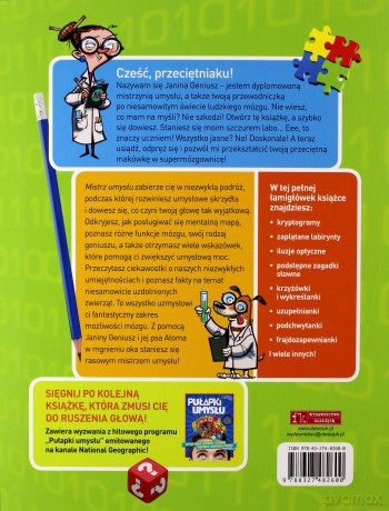 National Geographic Kids. Mistrz umysłu [KSIĄŻKA]
