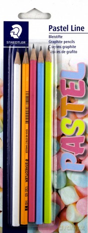 Ołówek HB Pastel 5 sztuk