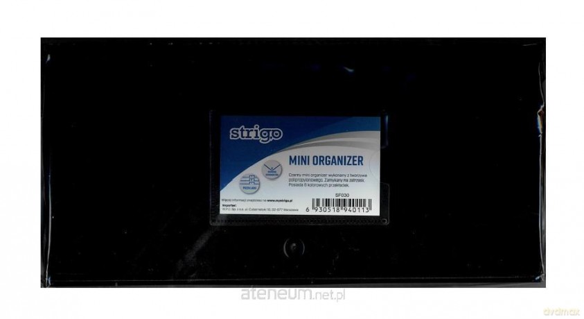 Organizer mini PP DL czarny