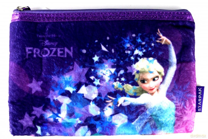 Piórnik saszetka pluszowy Frozen