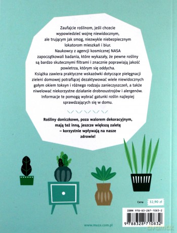 Rośliny oczyszczające powietrze - Ariene Boixiere-Asseray, Genevieve Chaudet [KSIĄŻKA]