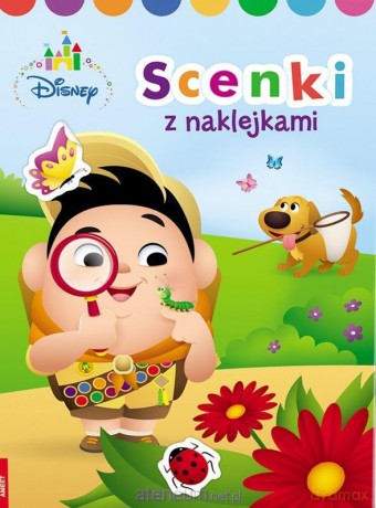 Scenki z naklejkami. Disney Maluch [KSIĄŻKA]