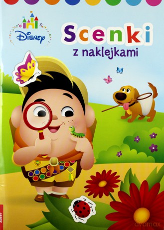 Scenki z naklejkami. Disney Maluch [KSIĄŻKA]