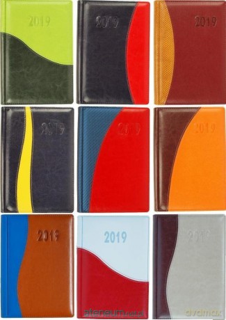 Terminarz 2023 A5 dzienny K2 registry MIX [KALENDARZ]