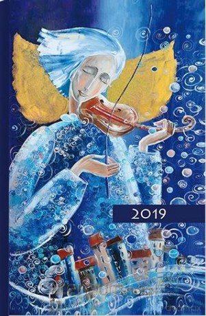Terminarz 2019 Kolor tygodniowy - aniołek [KALENDARZ]