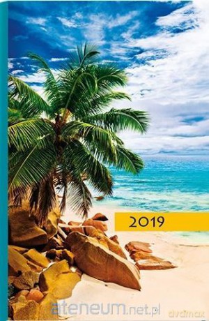 Terminarz 2019 Kolor tygodniowy - tropiki [KALENDARZ]