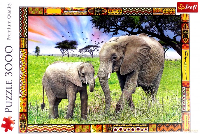 TREFL 3000 el. Sawanna [PUZZLE]