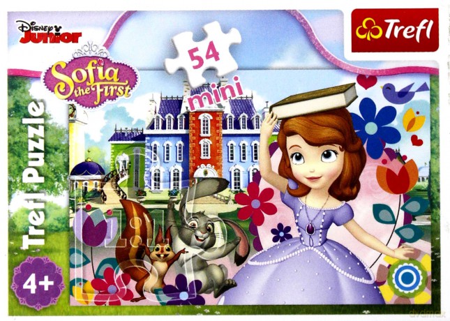 TREFL 54 el. mini Magiczny świat księżniczki 2 [PUZZLE]