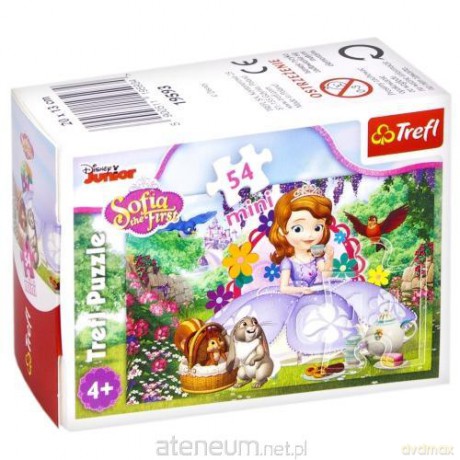 TREFL 54 el. mini Magiczny świat księżniczki 3 [PUZZLE]