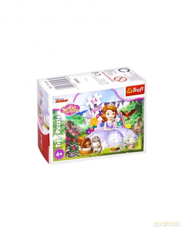 TREFL 54 el. mini Magiczny świat księżniczki 3 [PUZZLE]