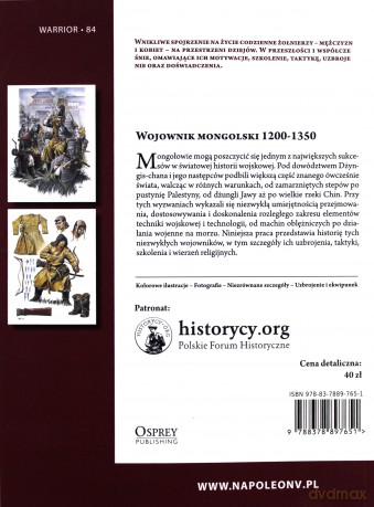 Wojownik mongolski 1200-1350 - Stephen Turnbull [KSIĄŻKA]
