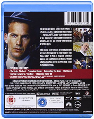 The Untouchables (Nietykalni) [Blu-Ray]