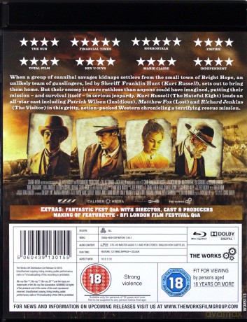 Bone Tomahawk [Blu-Ray]
